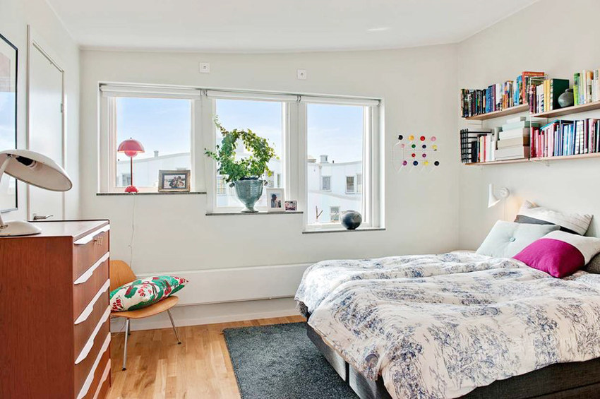 瑞典40 坪北歐風(fēng)公寓裝修效果圖