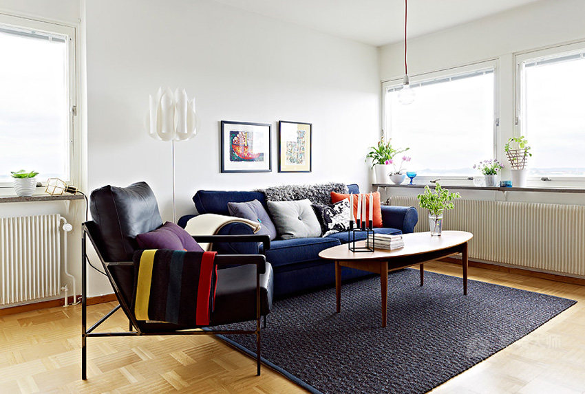 瑞典15 坪百变单身公寓装修效果图