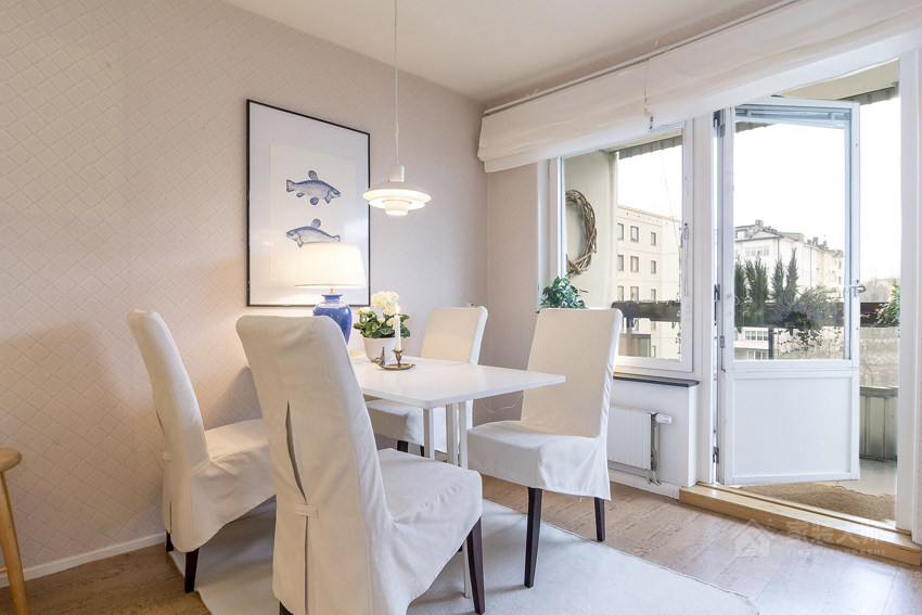 瑞典 23 坪自然風(fēng)公寓裝修效果圖