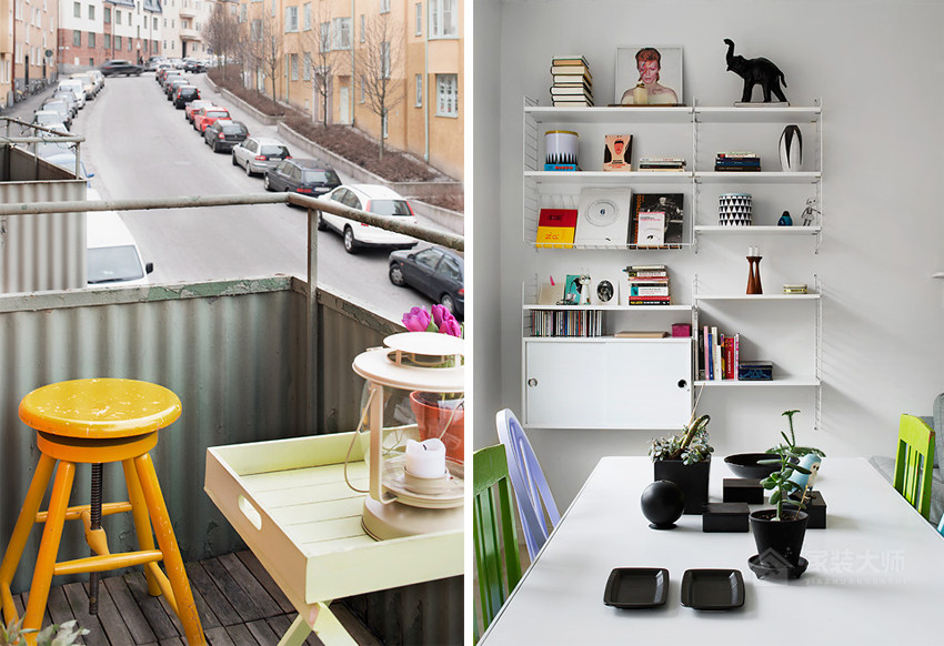 瑞典17 坪现代简约风公寓装修效果图