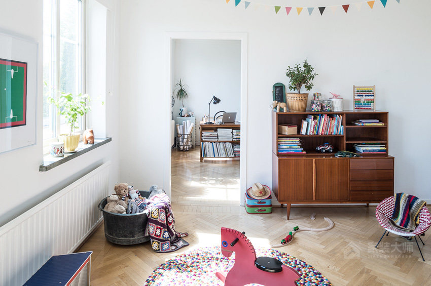 瑞典森林系親子公寓裝修效果圖