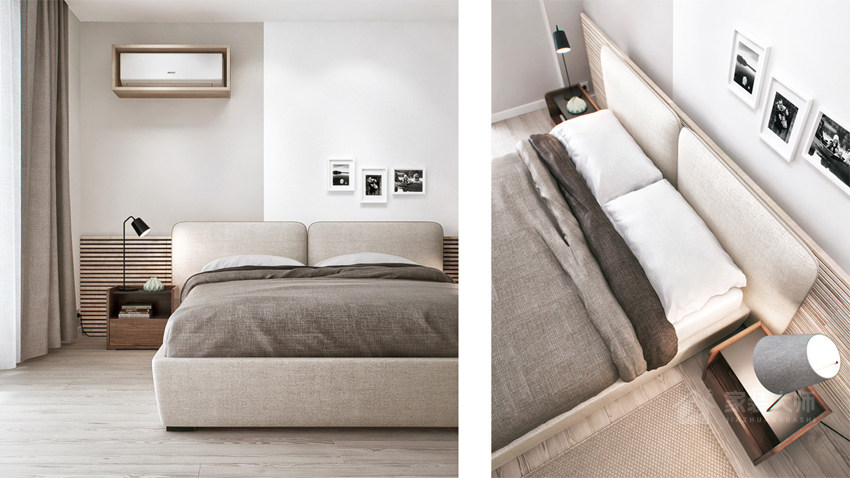 時尚臥室歐式雙人床圖片