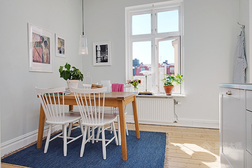 瑞典古典鄉村風(fēng)公寓裝修效果圖