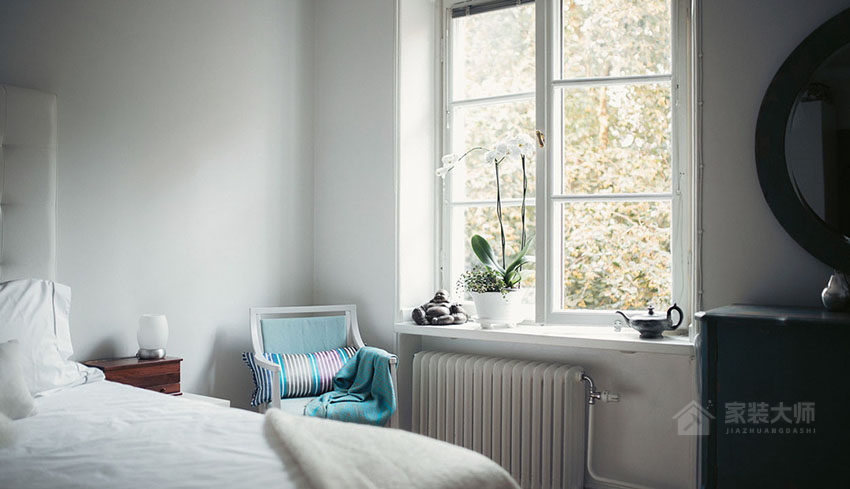 瑞典16 坪法式單身女子公寓裝修效果圖