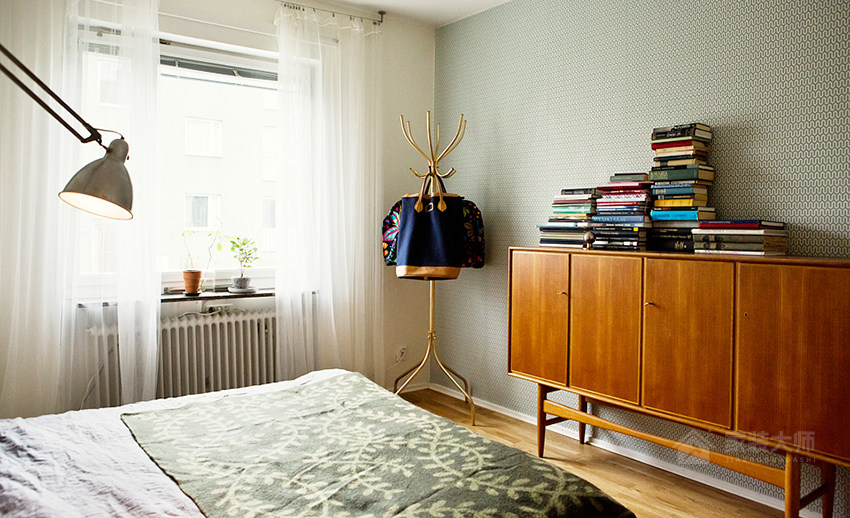 瑞典復古鄉村風(fēng)公寓裝修效果圖
