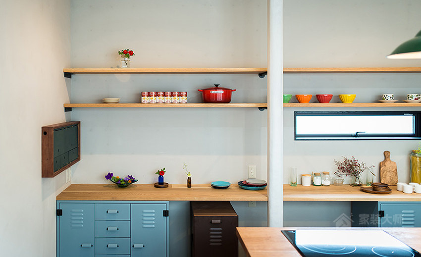 现代日式风格厨房橱柜台面图片