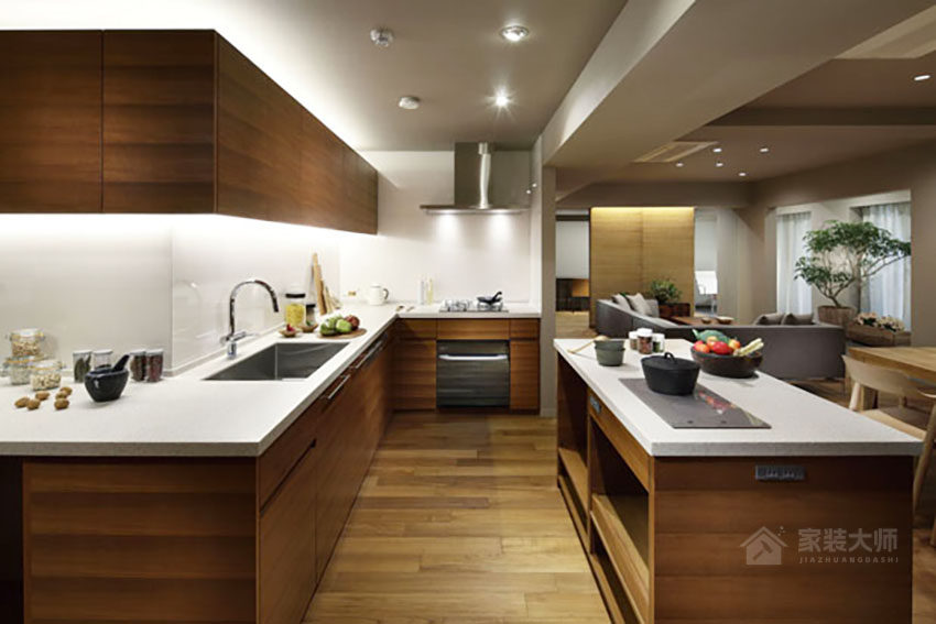 现代风格厨房橱柜台面效果图