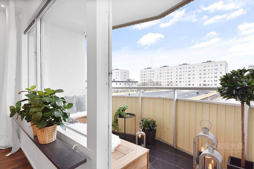 瑞典自然感公寓布置裝修效果圖