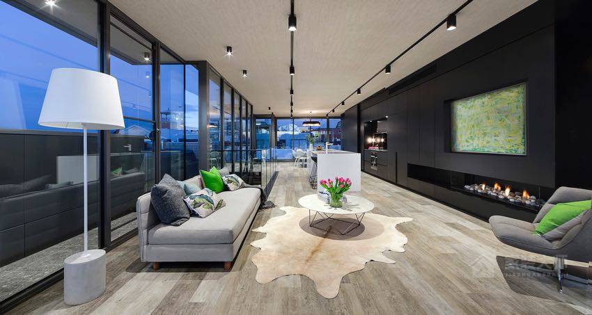 澳洲现代风开放式日光宅装修效果图
