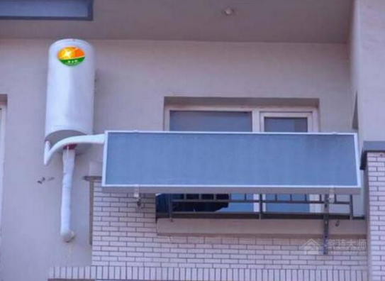 阳台壁挂太阳能热水器安装方法和注意事项