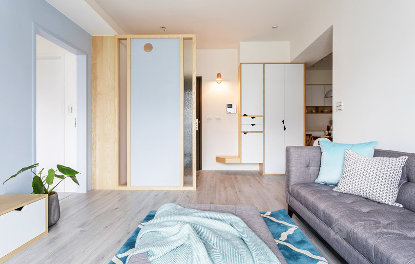 80㎡北欧风格公寓，充满了木质文艺的小清新