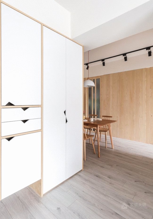 80㎡北欧风格公寓，充满了木质文艺的小清新