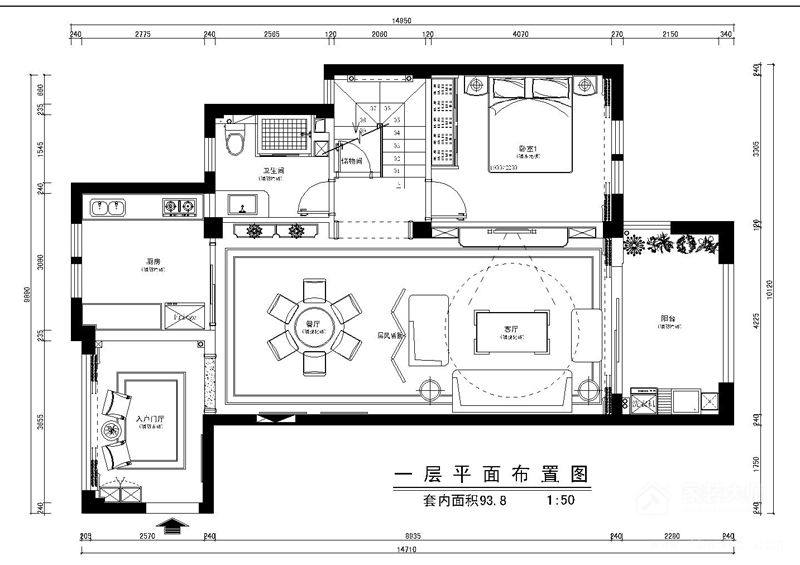 正祥林語(yǔ)墅新古典裝修設計