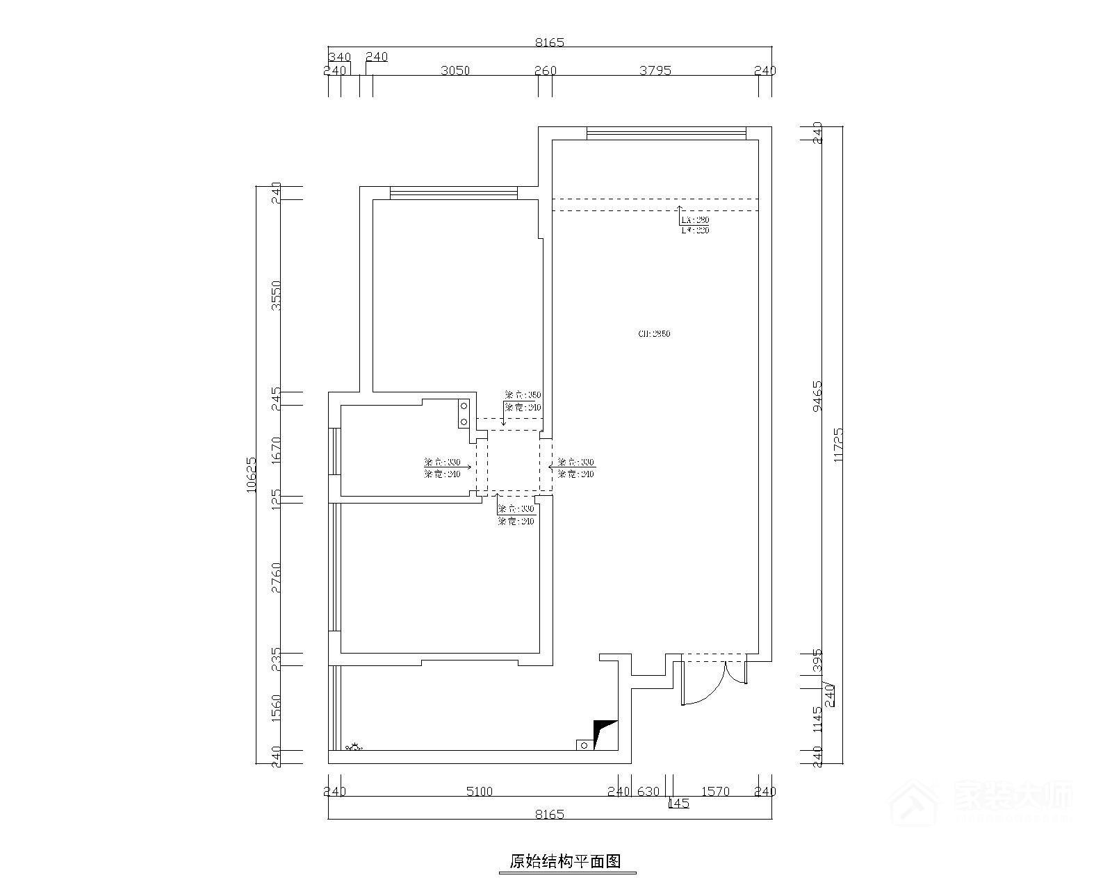 新王府84㎡现代简约风格三居家装效果图