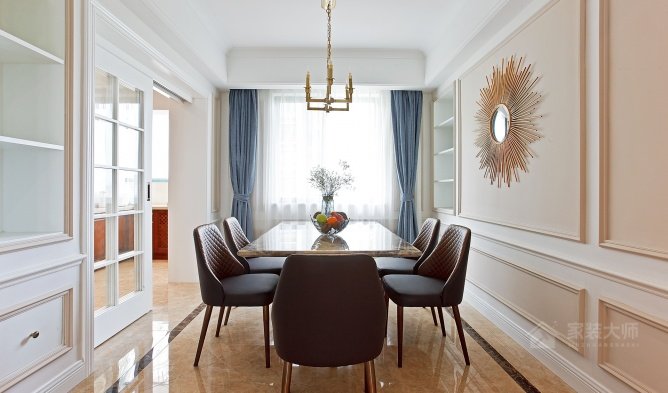 兰花花国际公寓美式风格一居家装效果图