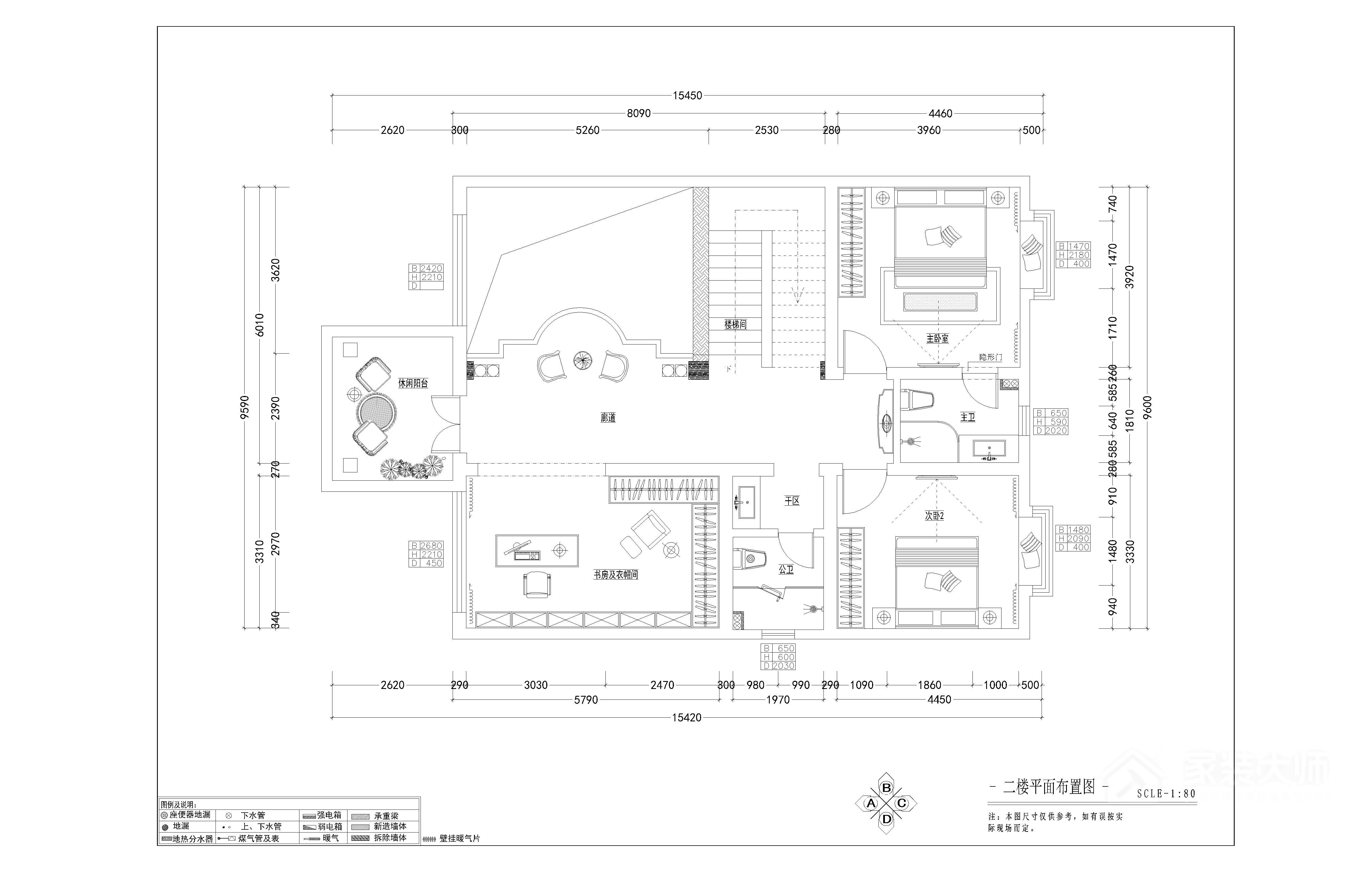 户县自建别墅 400 中式家装效果图