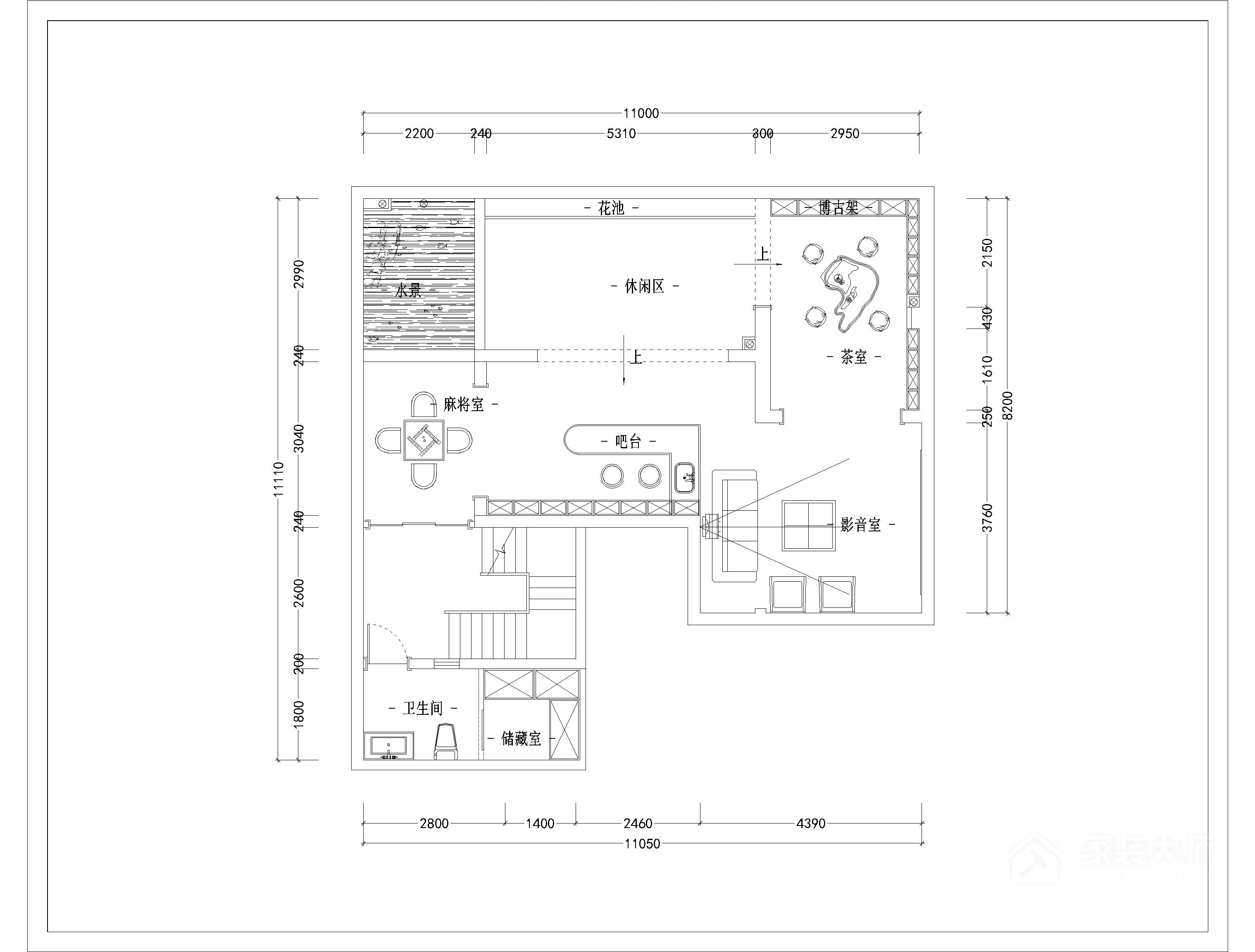 林隐天下 146 欧式四居装修效果图