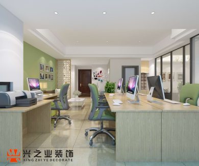 安吉萬(wàn)達-辦公室裝修工程