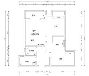 亚星盛世北欧三居90㎡