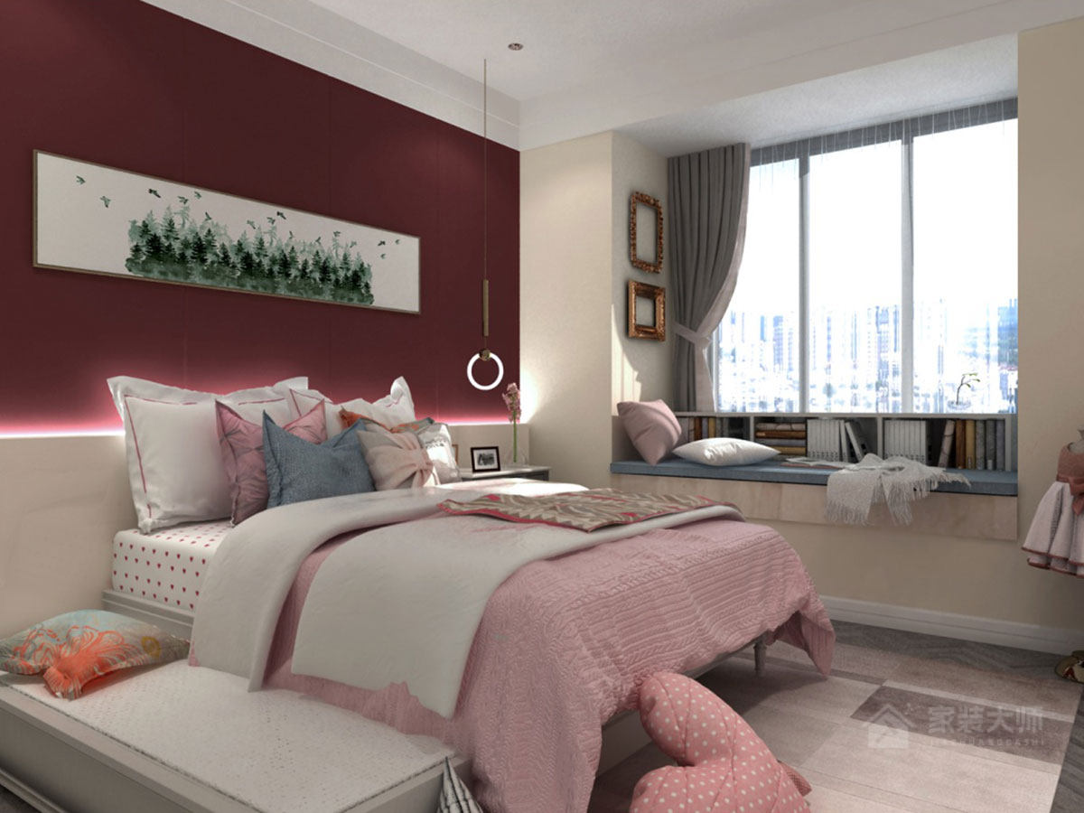 紫檀轩150㎡三居室现代简约风格