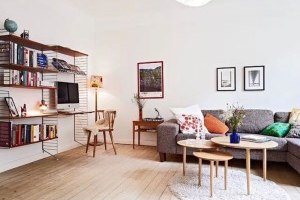 绿都紫荆华庭108㎡现代简约风格三居室