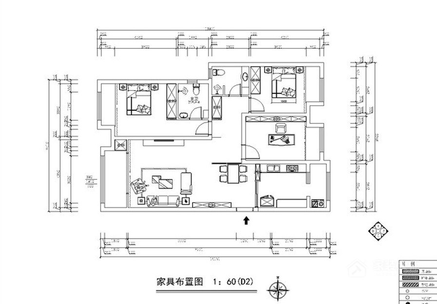 米蘭居裝飾143平米現代簡(jiǎn)約裝修效果圖